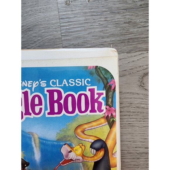 The Jungle Book Vintage Rare Black Diamond Classic Walt Disney VHS Spring Lead - Picture 9 of 16